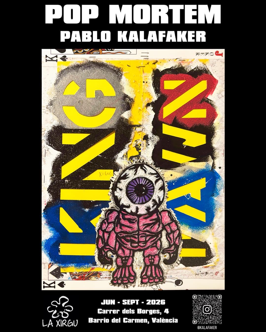 Arts & Theatre Pop Mortem by Pablo Kalafaker at La Xirgu on Jun 1, 2026