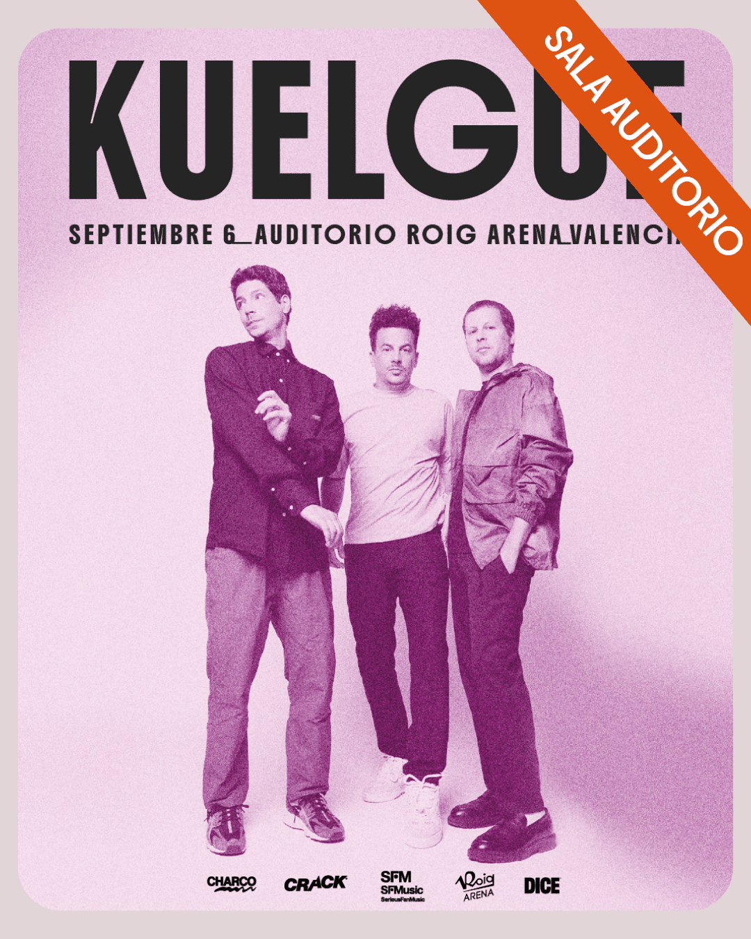 Music El Kuelgue at Roig Arena, Valencia on Sep 6, 2026