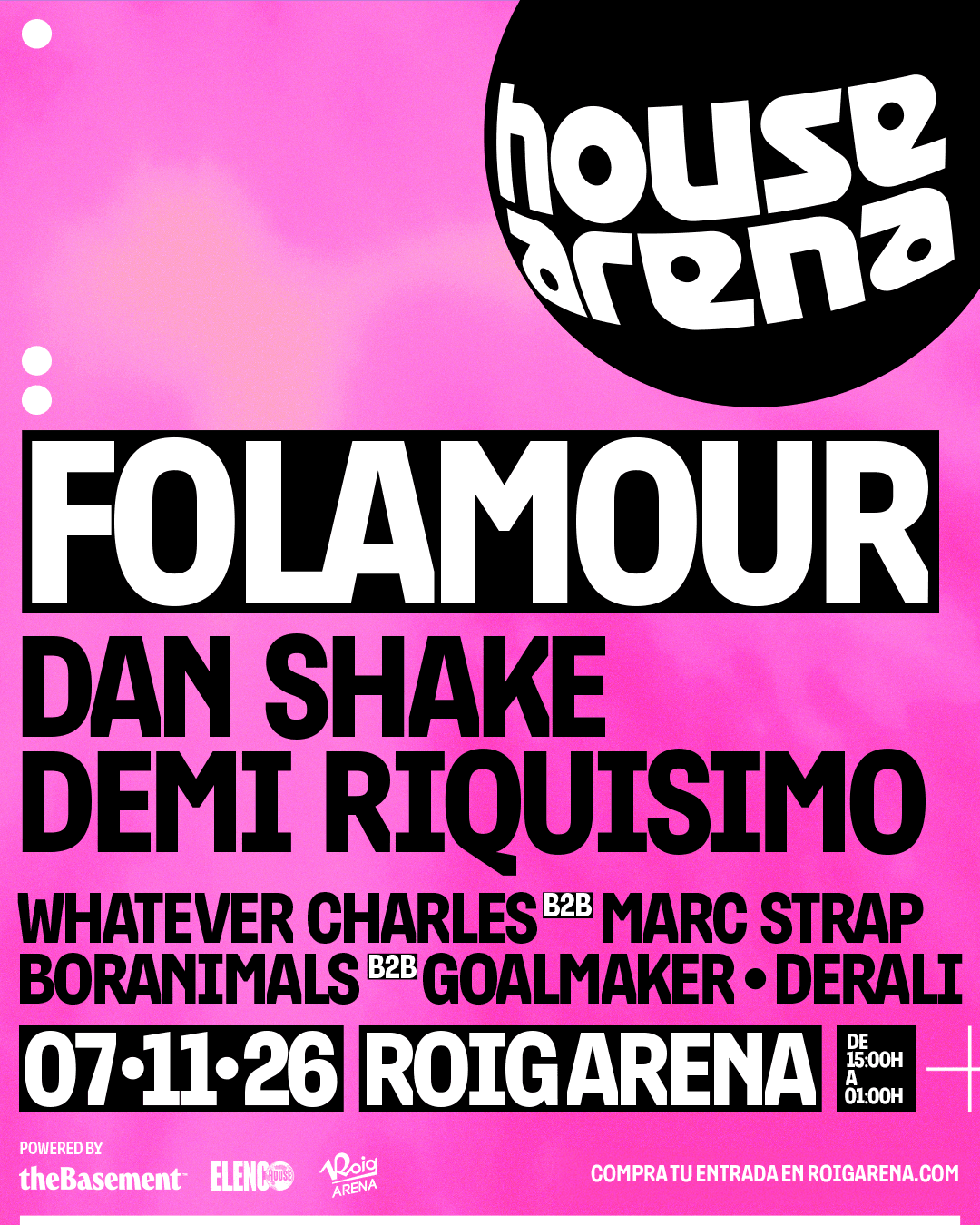 Music House Arena at Roig Arena on Nov 7, 2026