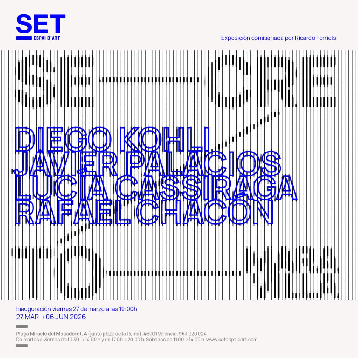 Arts & Theatre Secret Wonder at Set Espai d’Art, Valencia on Mar 28, 2026