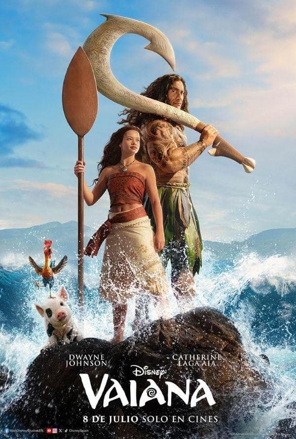 Film VAIANA at Cinemes ABC SALER on Aug 16, 2026