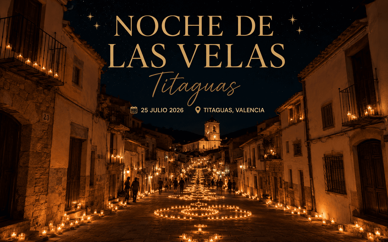 Music Noche de las Velas de Titaguas 2026 on Jul 25, 2026