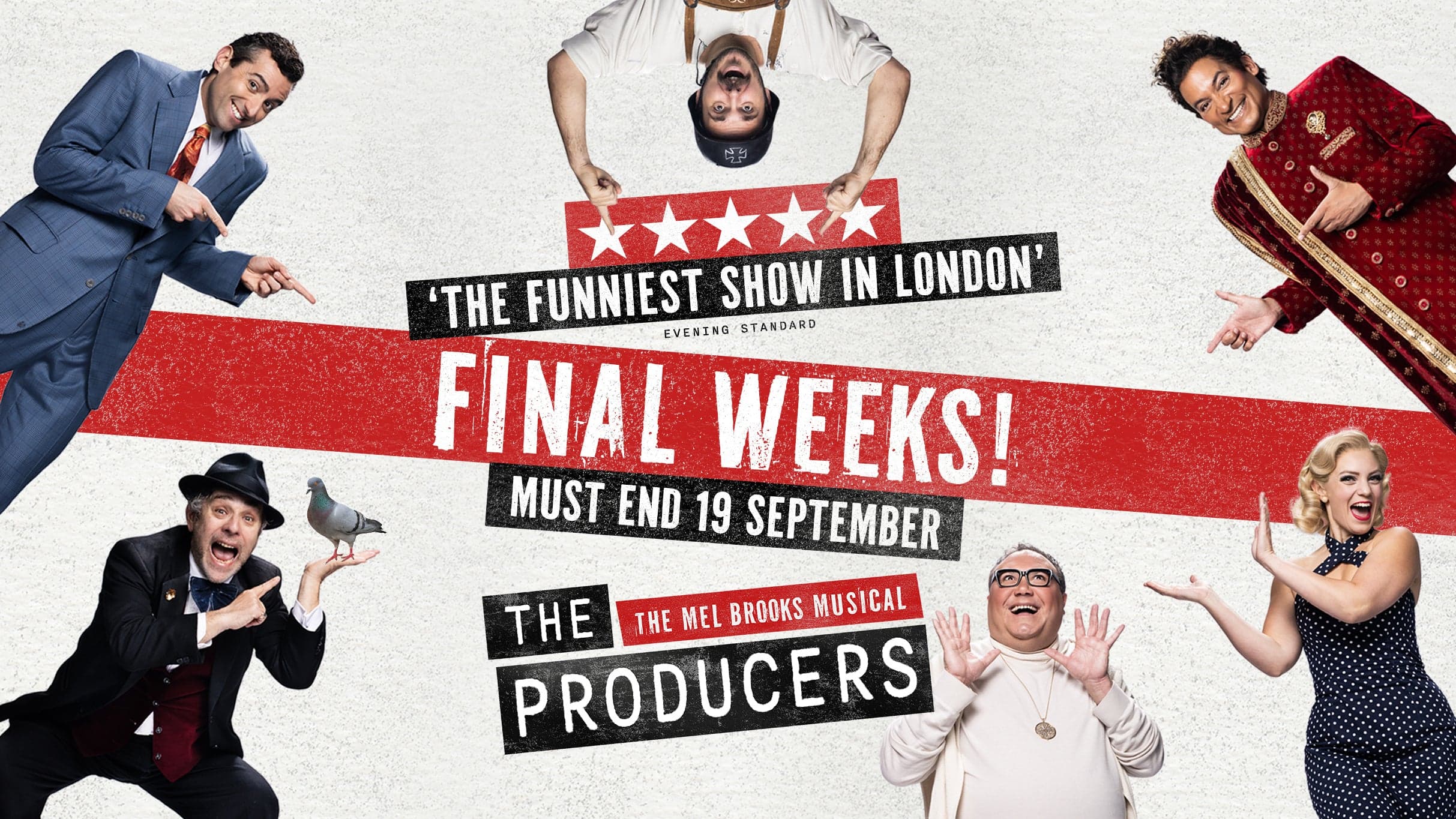 Music The Producers at Garrick Theatre on Jul 27, 2026