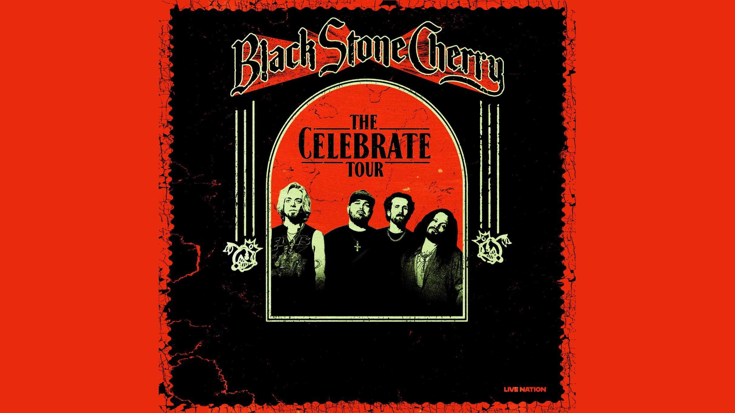 Music Black Stone Cherry - The Celebrate Tour at Klub Progresja, Warsaw on 13 wrz 2026