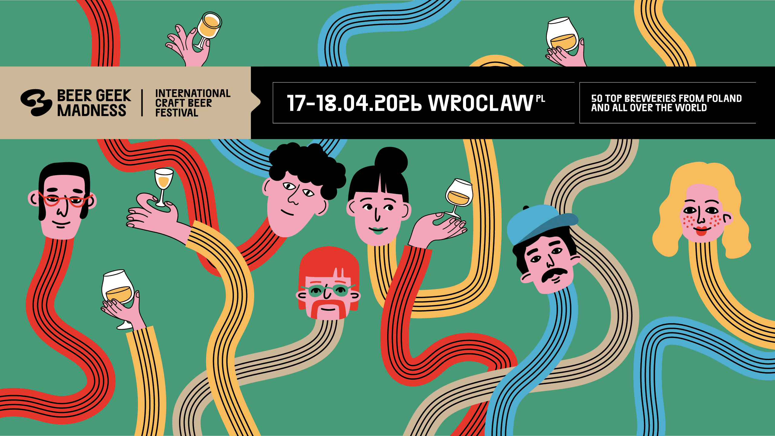 Miscellaneous BEER GEEK MADNESS 2026 (17-18.04.2026) at Czasoprzestrzeń, Wroclaw on 17 kwi 2026