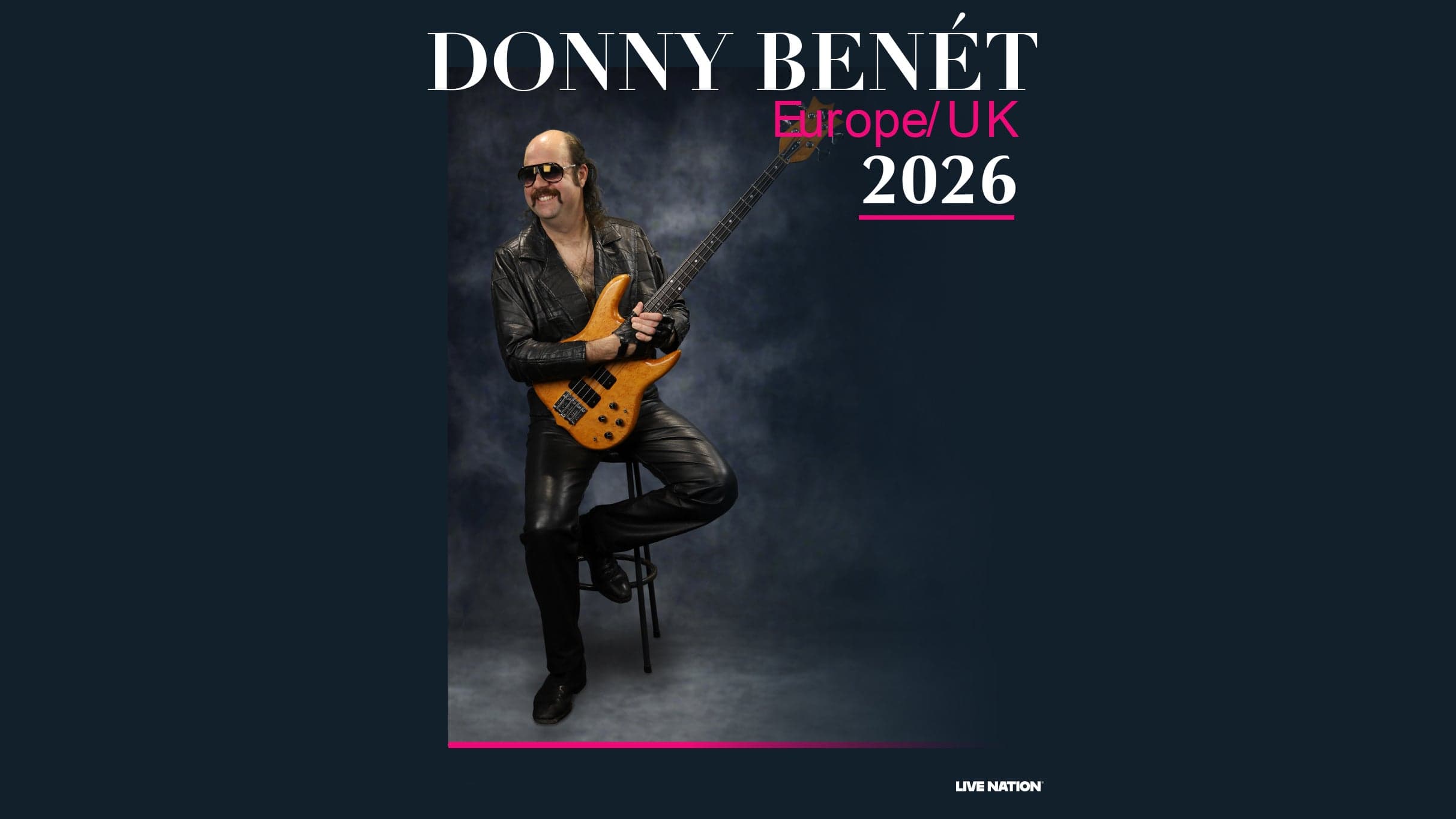 Music Donny Benét at Klub Hybrydy, Warsaw on 15 wrz 2026