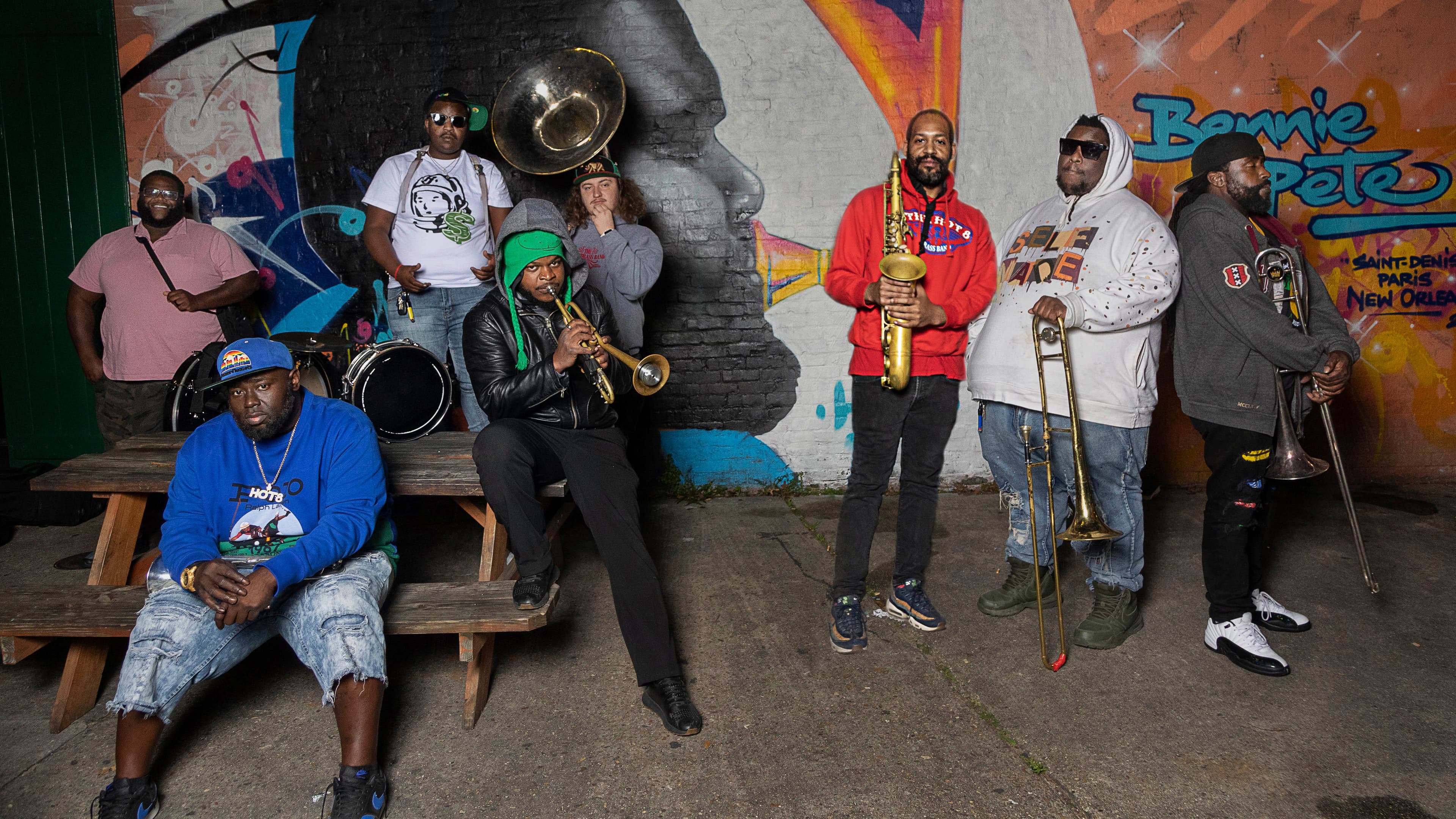 Music Hot 8 Brass Band at Vienna on 10. Apr. 2026