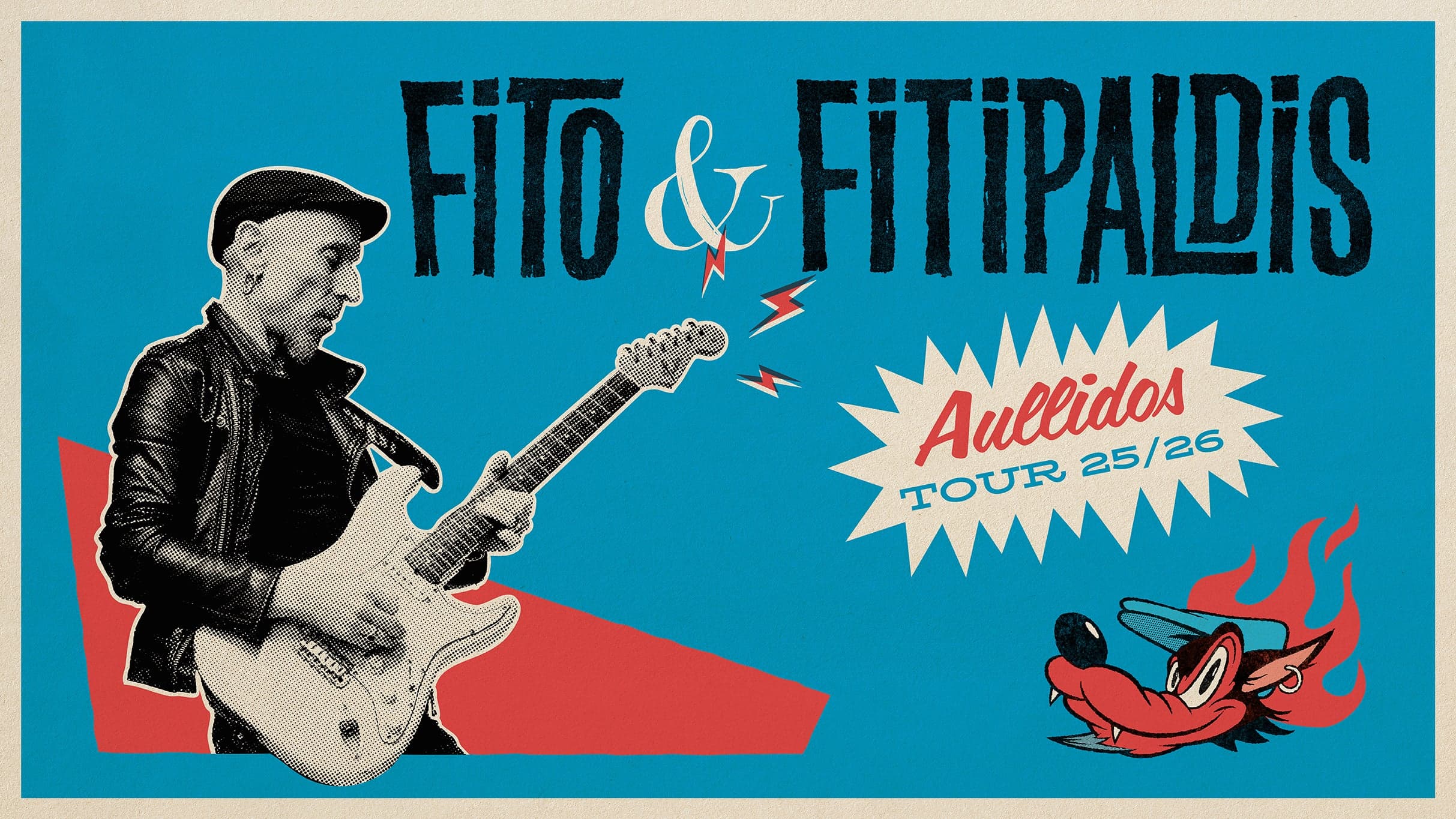 Music Fito & Fitipaldis - Aullidos Tour 25/26 at Movistar Arena, Madrid on 8 may 2026