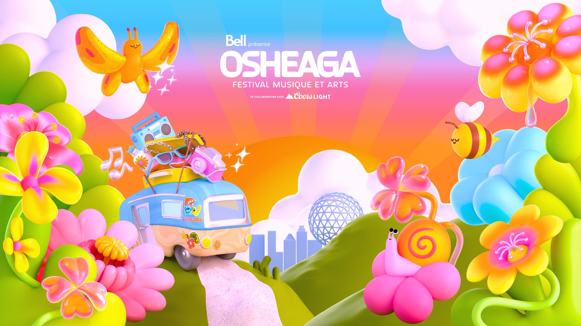 Film Osheaga 2026 - Vendredi & Dimanche at Parc Jean Drapeau on Jul 31, 2026