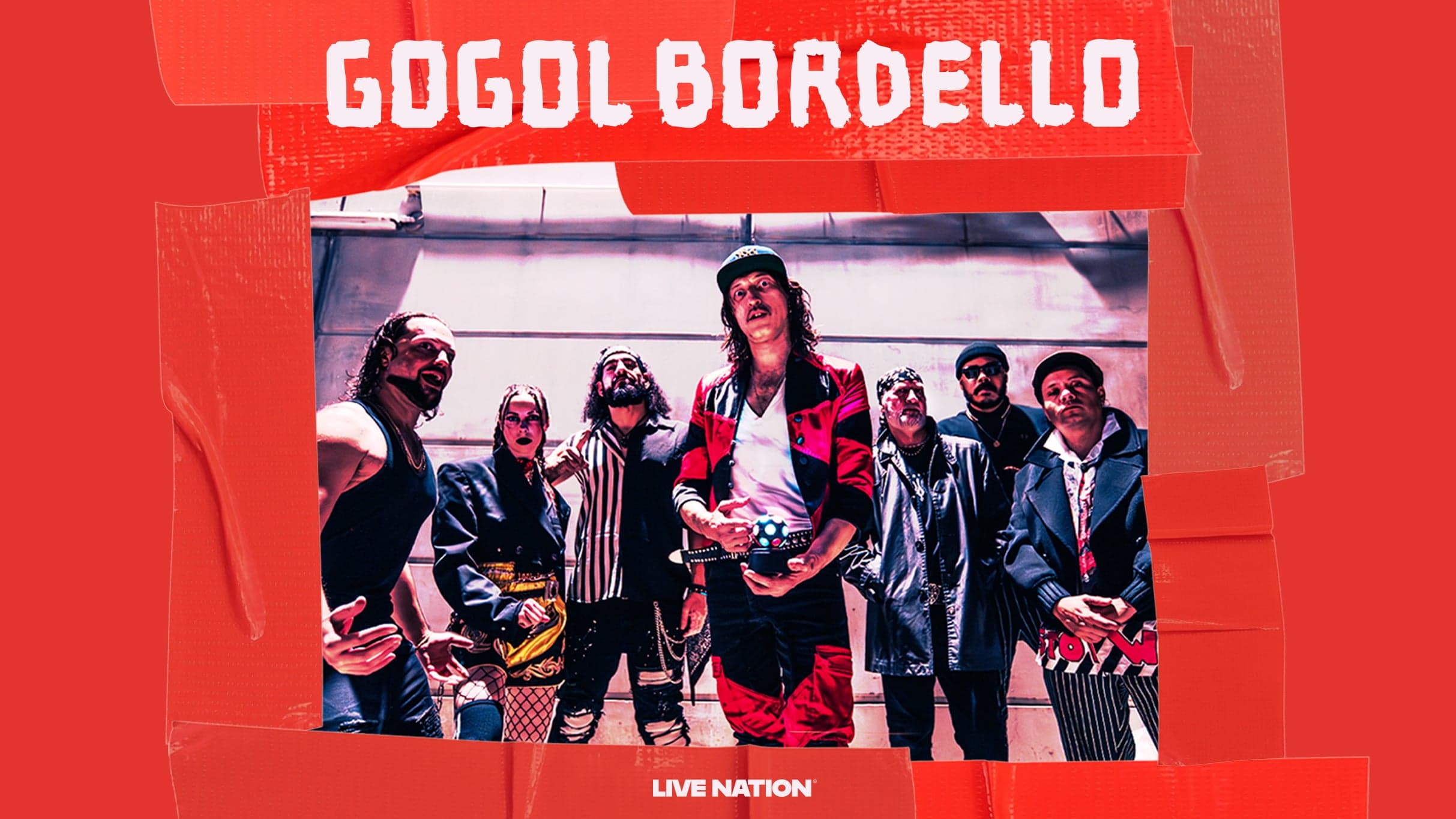 Music Gogol Bordello at Centrum Koncertowe A2, Wroclaw on 15 sie 2026