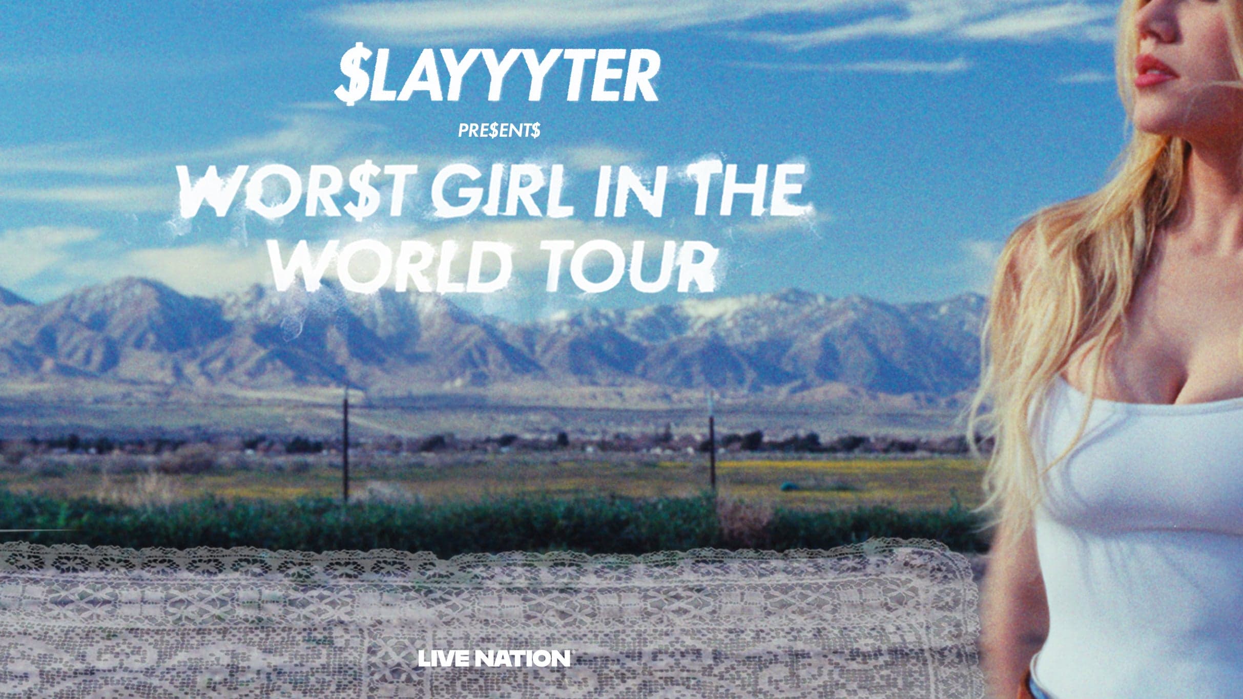 Music Slayyyter: WOR$T GIRL IN THE WORLD TOUR at Klub Palladium, Warsaw on 24 paź 2026