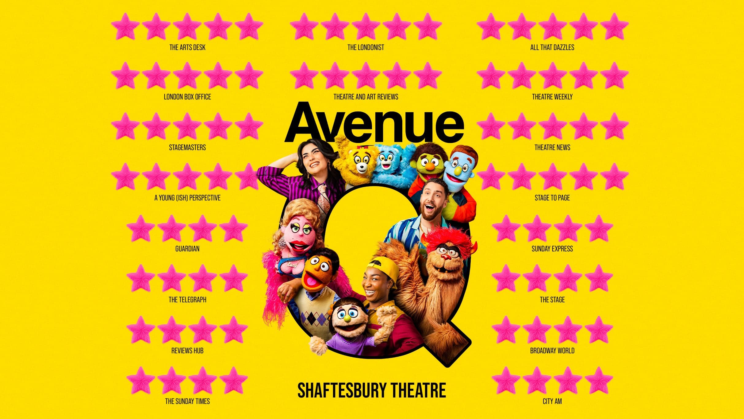 Arts & Theatre AVENUE Q at Shaftesbury Theatre on Jul 27, 2026