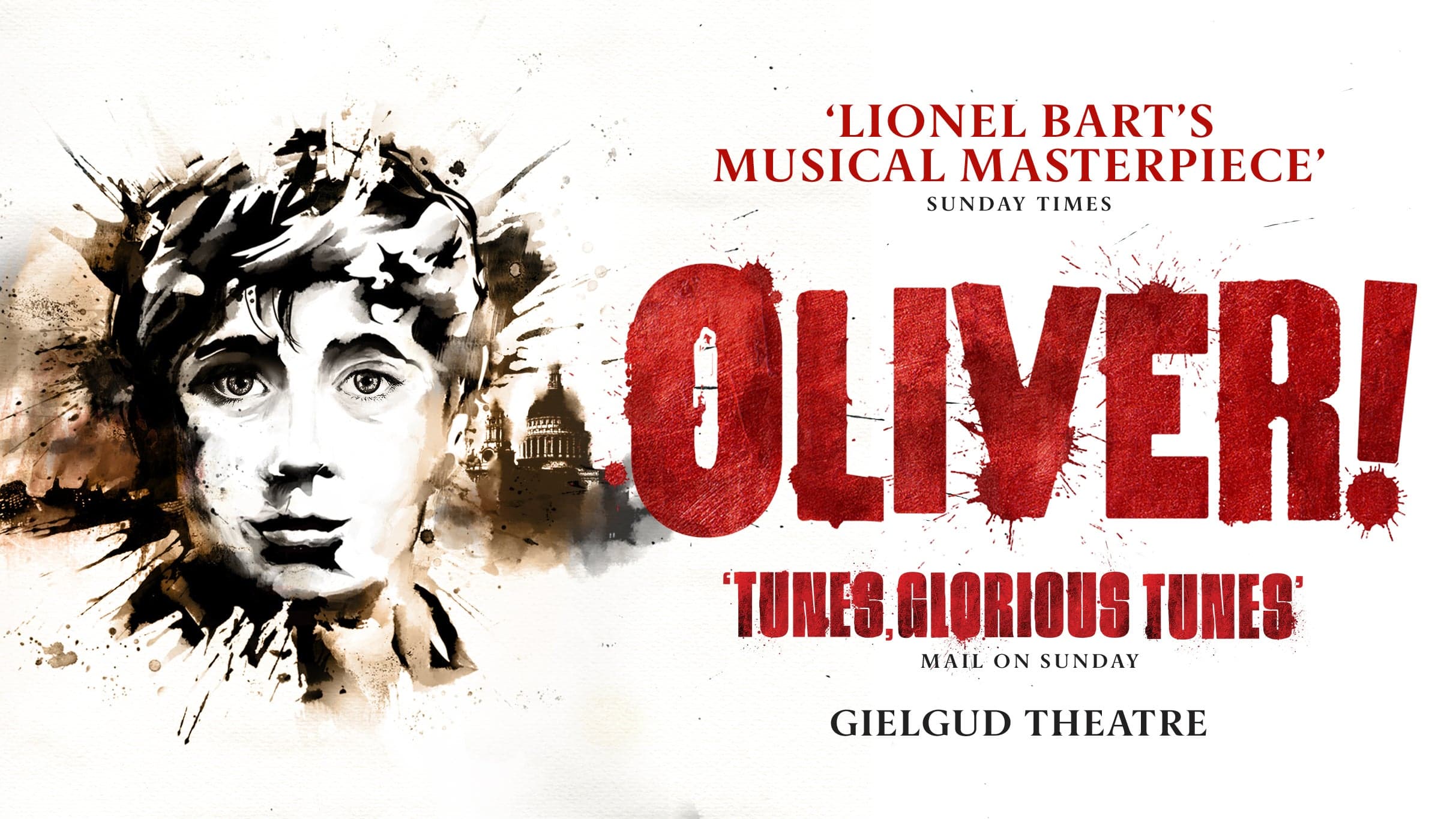 Arts & Theatre Oliver! at Gielgud Theatre on Jul 19, 2026