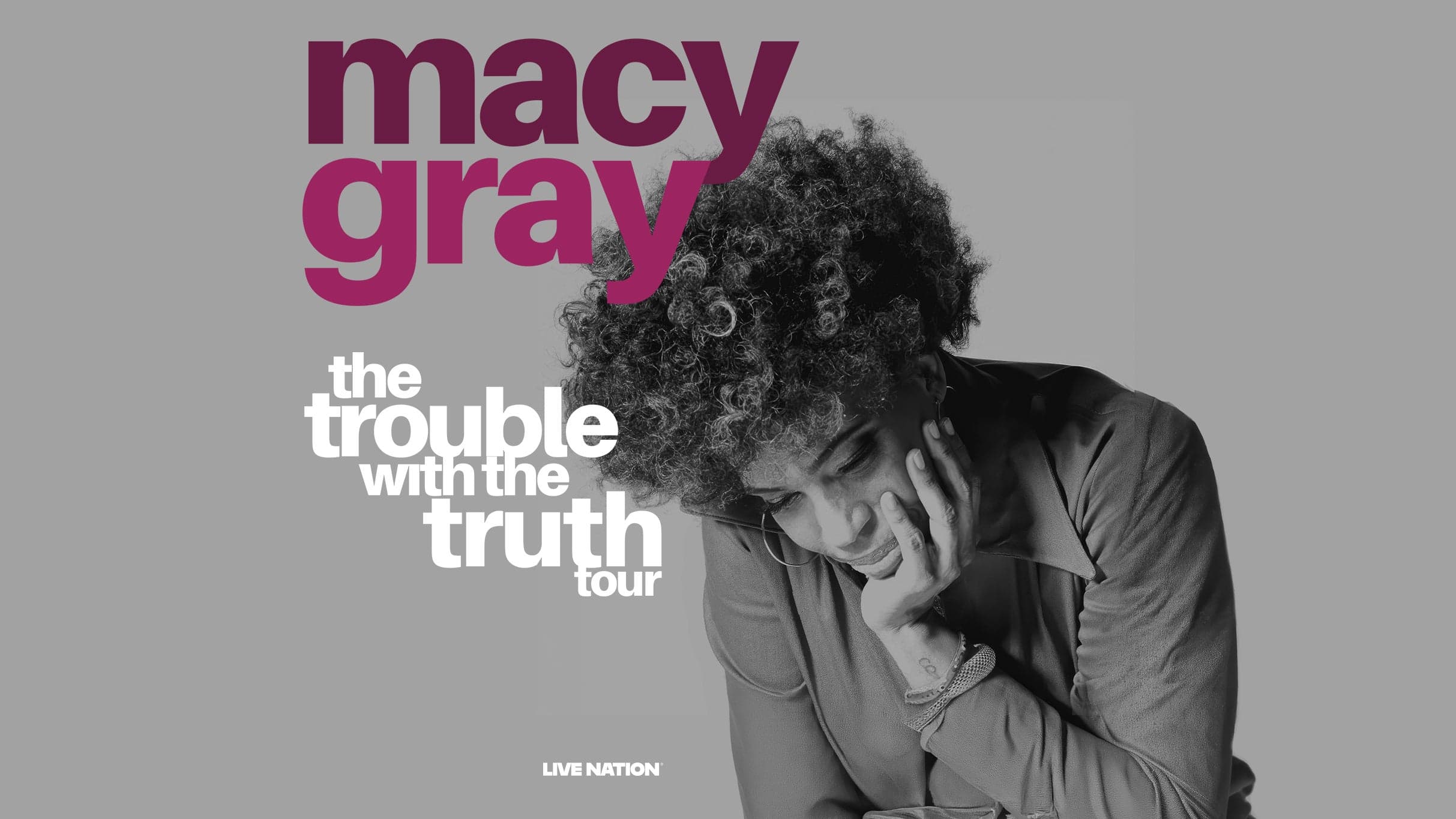 Music Macy Gray - The Trouble With The Truth Tour at Centrum Koncertowe A2, Wroclaw on 29 lis 2026