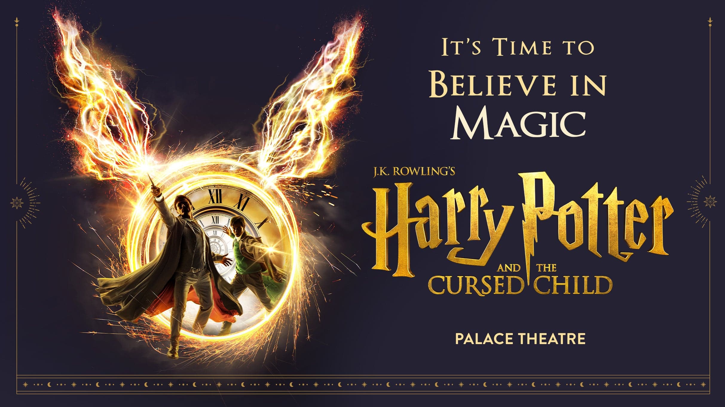 Arts & Theatre Harry Potter and the Cursed Child - Parts 1 & 2 Sun 13:00 & 18:00 at Palace Theatre on Aug 9, 2026