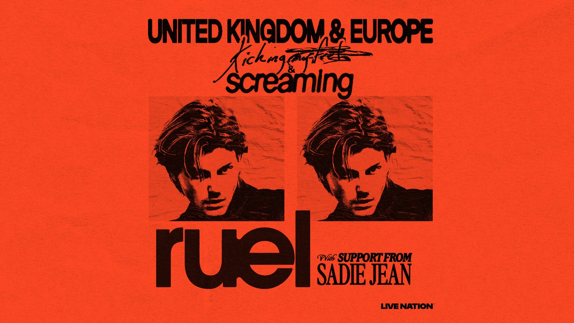 Music RUEL - Kicking & Screaming UK + EU Tour at Klub OCZKI, Warsaw on 23 paź 2026