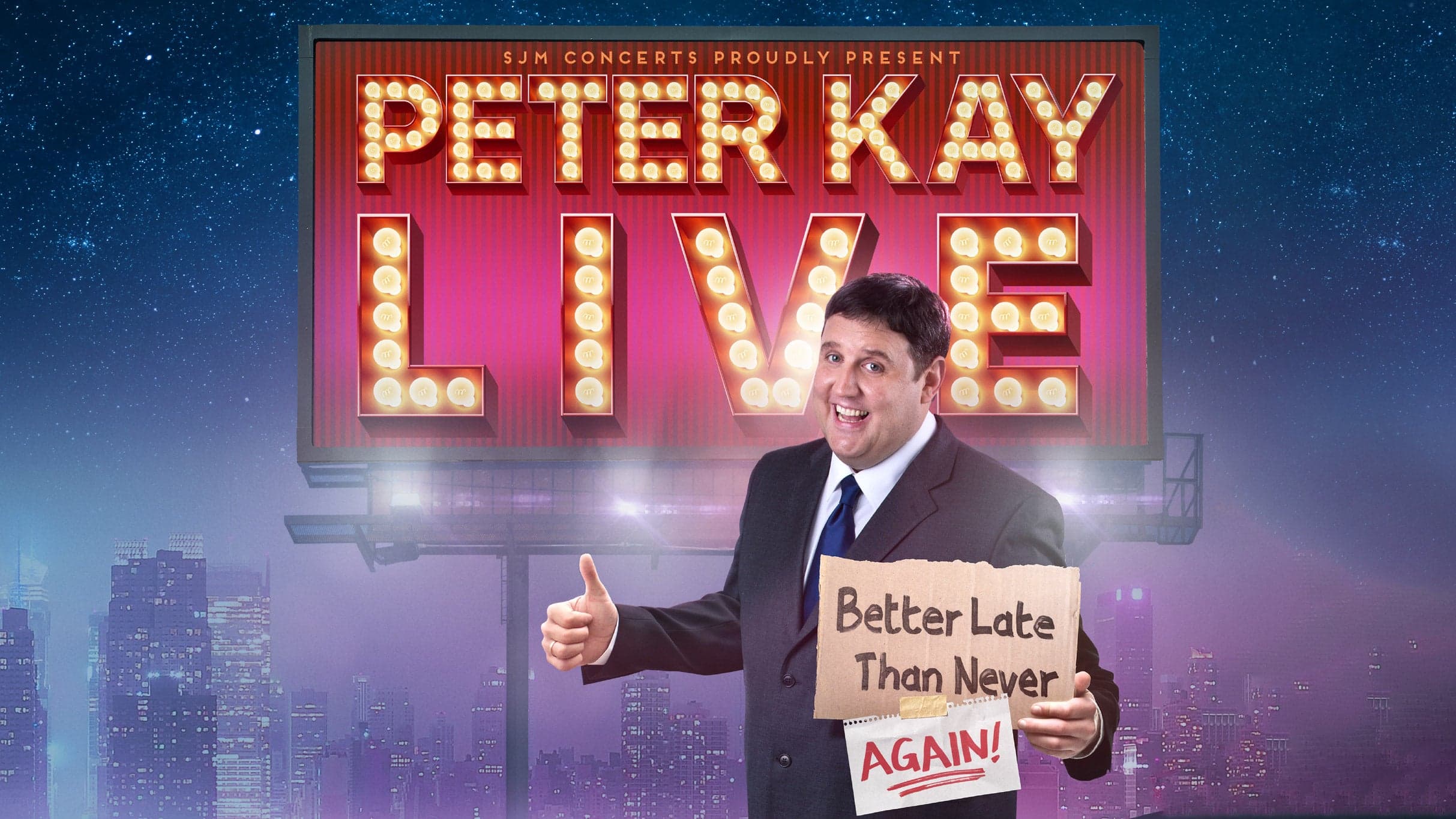 Arts & Theatre Peter Kay Live at Utilita Arena Birmingham on 2 May 2026