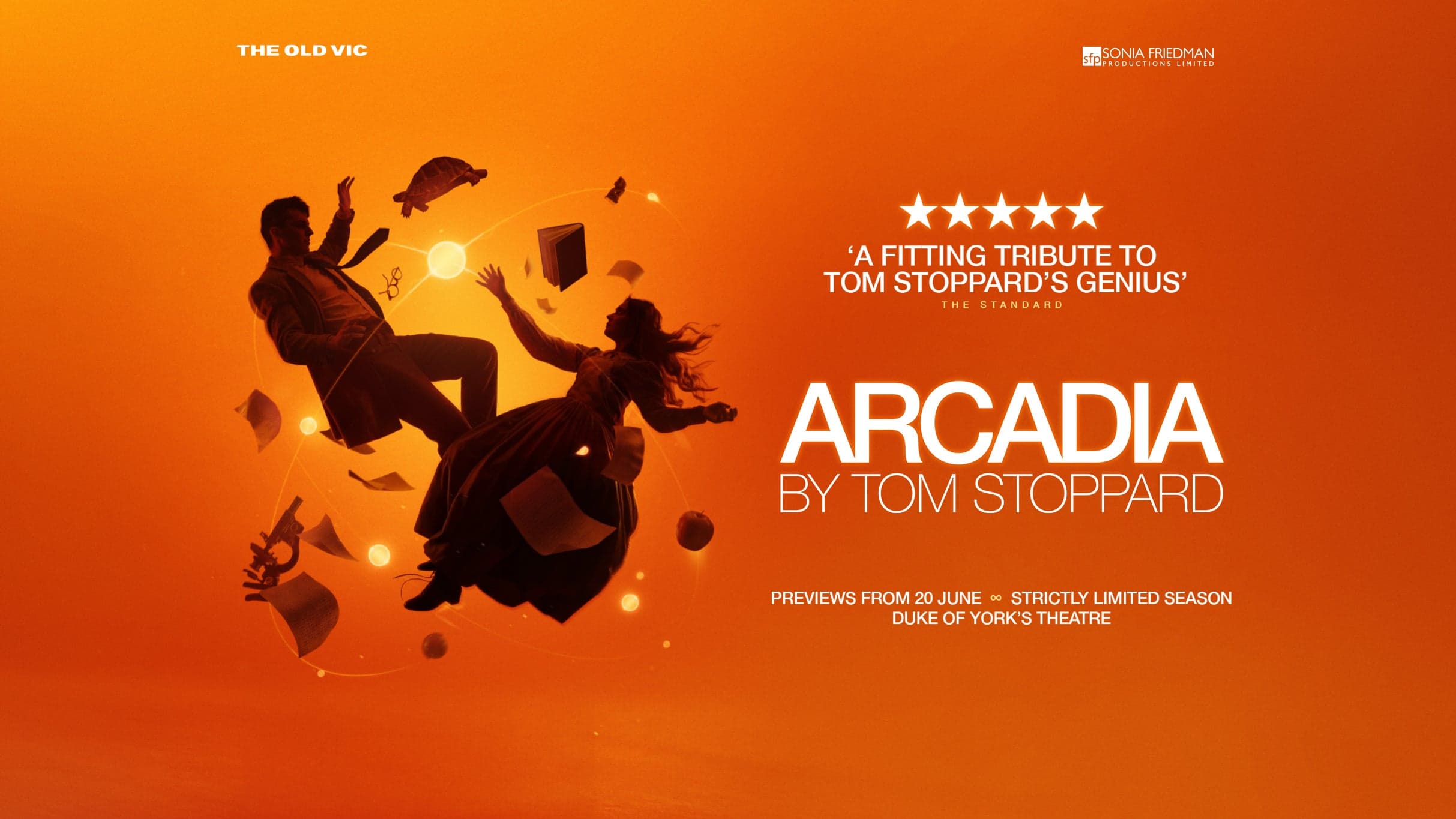 Arts & Theatre Arcadia at Duke of Yorks Theatre on Jul 23, 2026