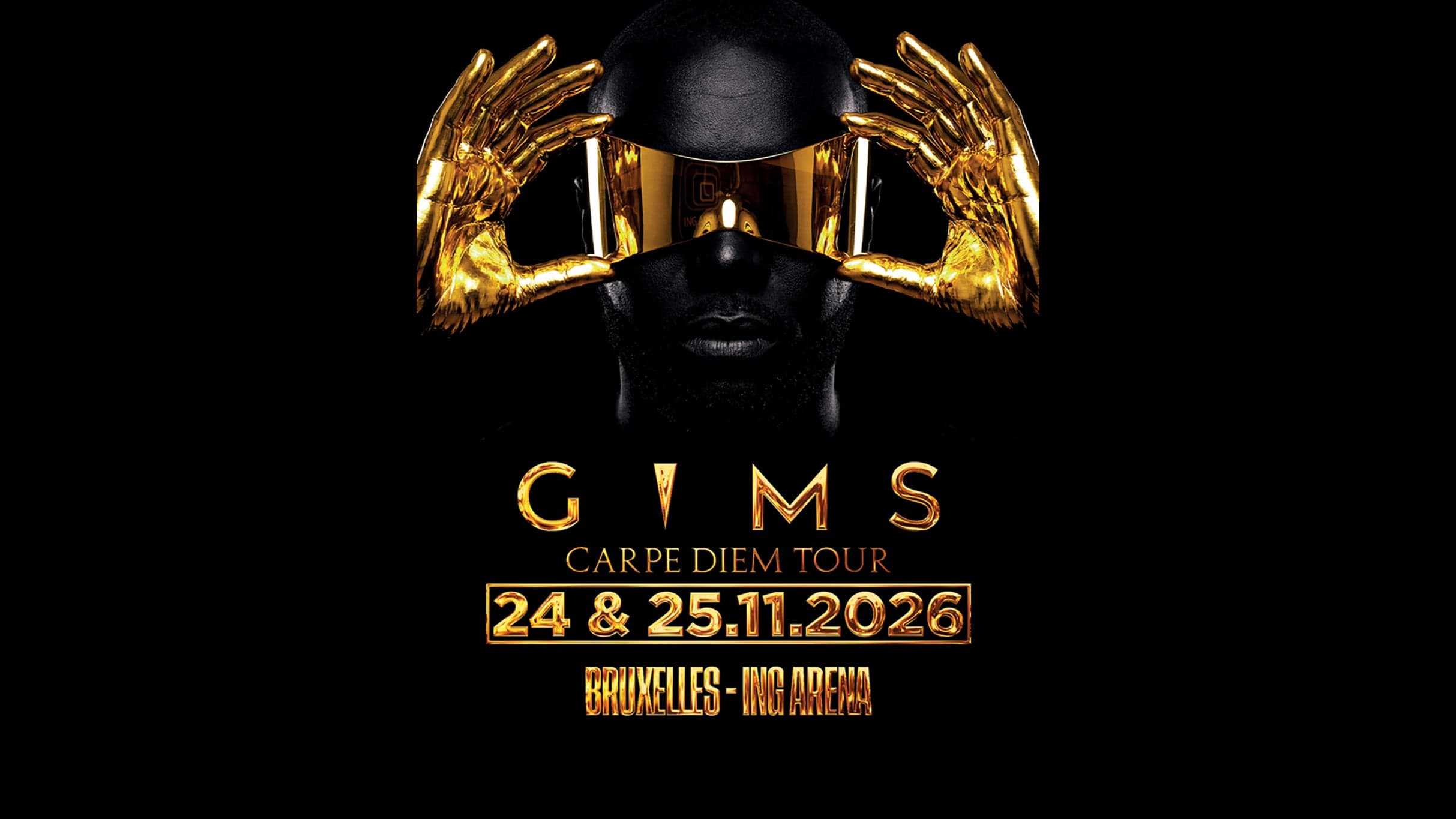 Music GIMS - Carpe Diem Tour at ING ARENA, Brussels on 24 nov 2026