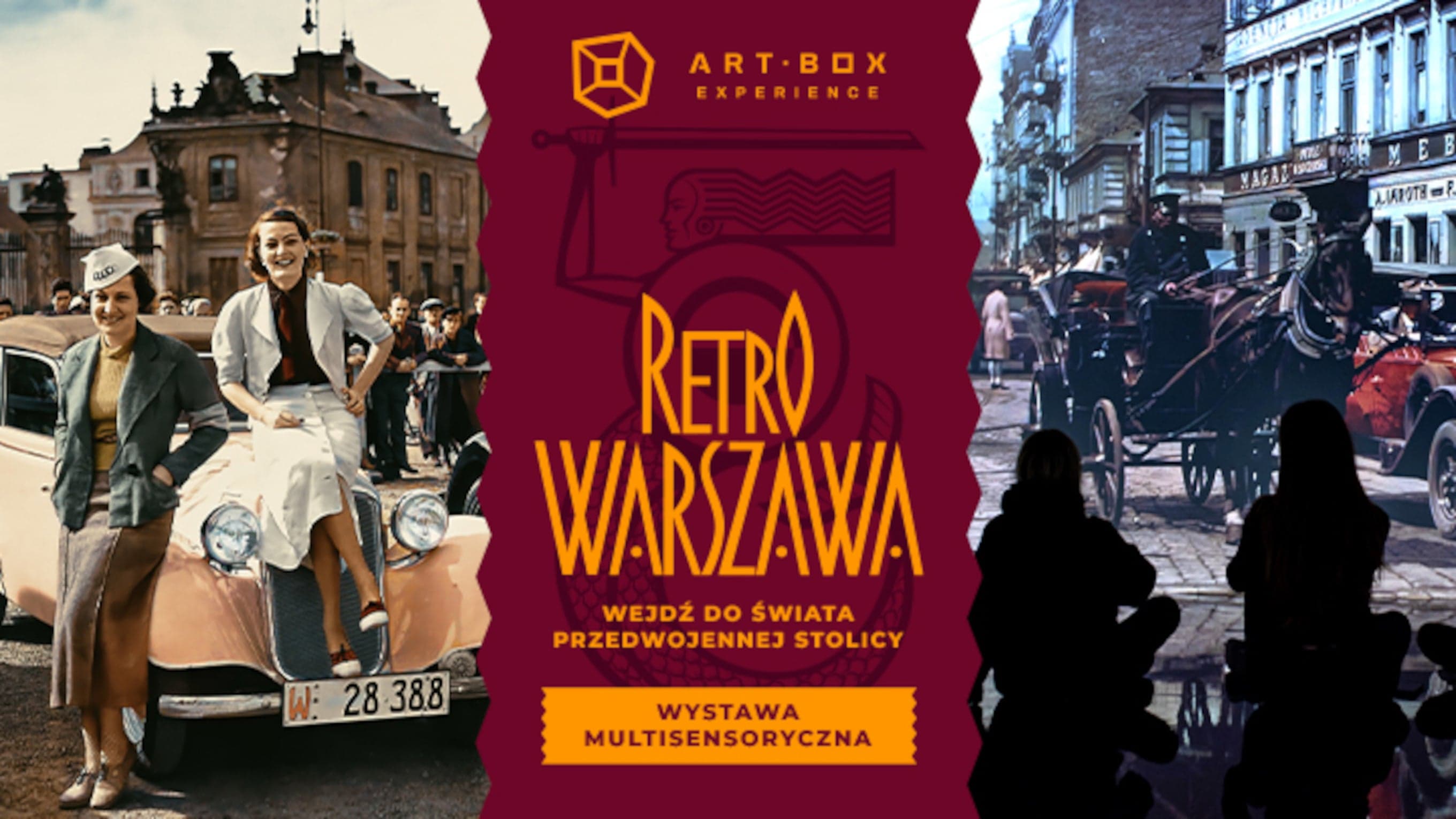 Arts & Theatre RETRO WARSZAWA - wystawa multisensoryczna at Art Box Experience, Warsaw on Jul 26, 2026