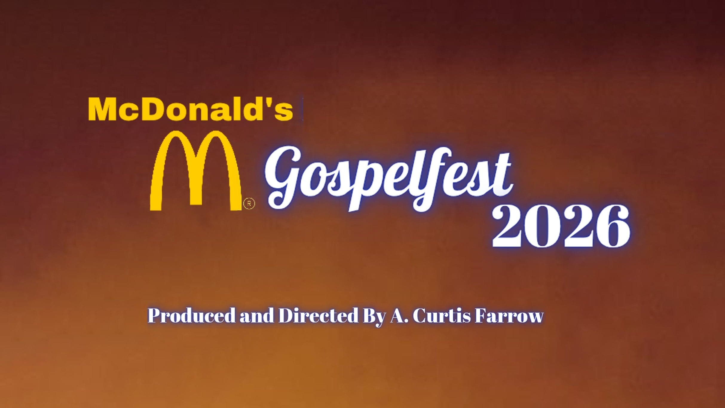 Music McDonald's Gospelfest 2026 at Palladium Times Square, New York City on May 9, 2026