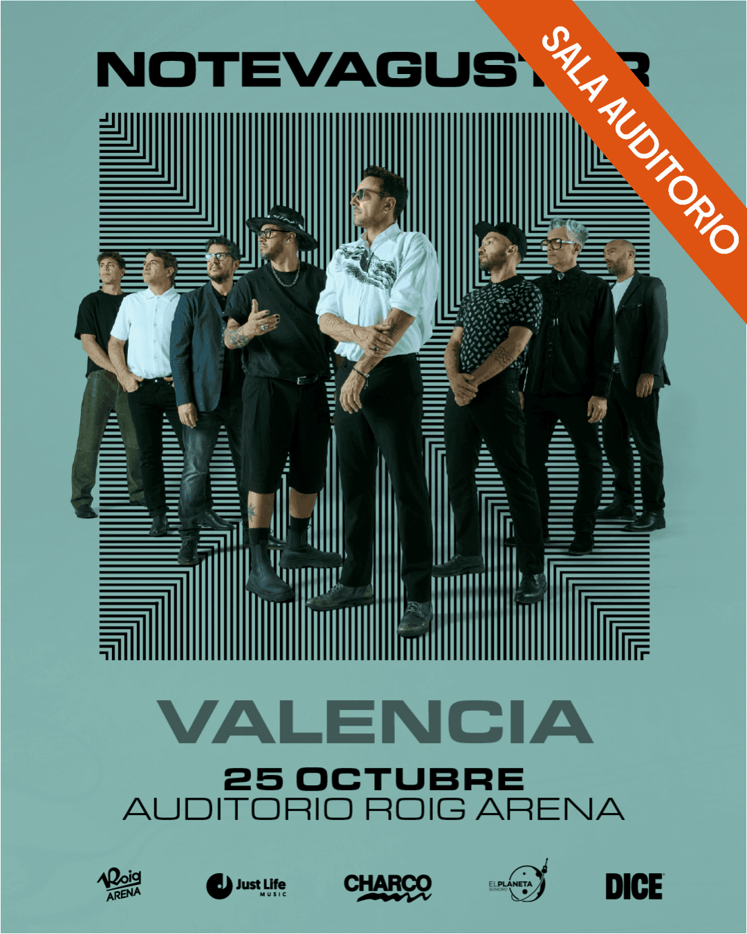 Music No te va gustar at Roig Arena on Oct 25, 2026