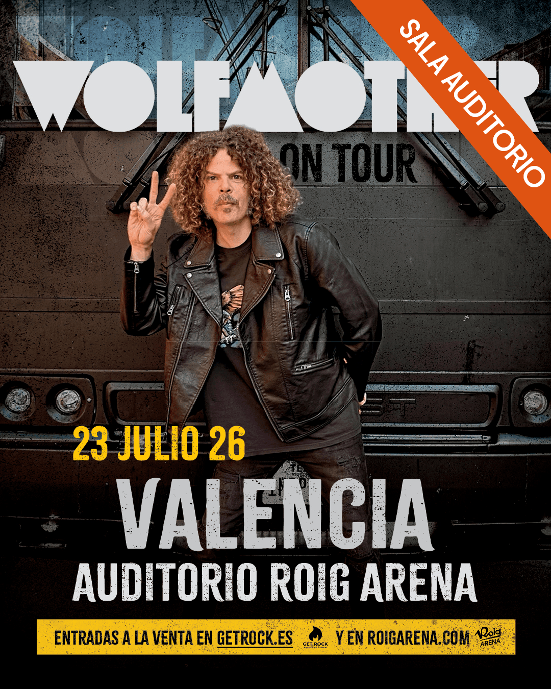 Music Wolfmother at Roig Arena, Valencia on Jul 23, 2026