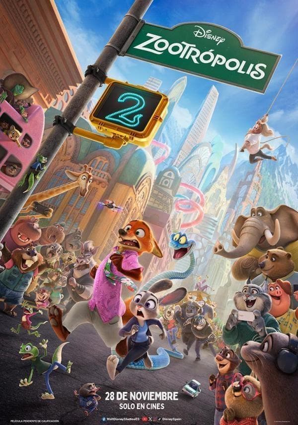 Film ZOOTRÓPOLIS 2 at Cinemes ABC, Valencia on 28 mar 2026