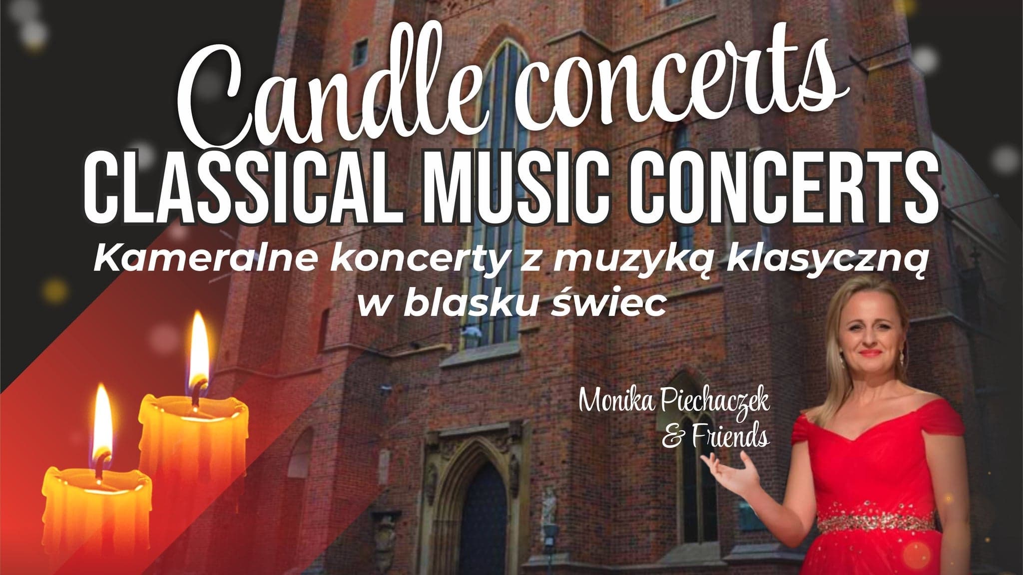 Music Kameralne koncerty z muzyką klasyczną w blasku świec at Katedra Marii Magdaleny, Wroclaw on 13 maj 2026