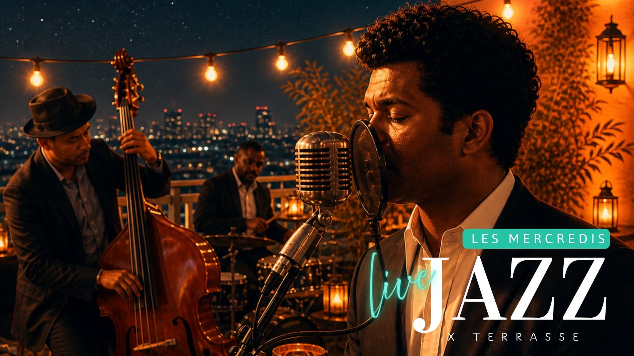 Music Mercredi Live Jazz X Terrasse - James Correa at Le Balcon X Terrasse on Aug 5, 2026